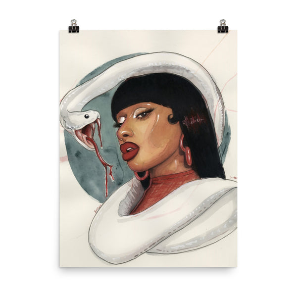HISS - Gicleé Art Prints