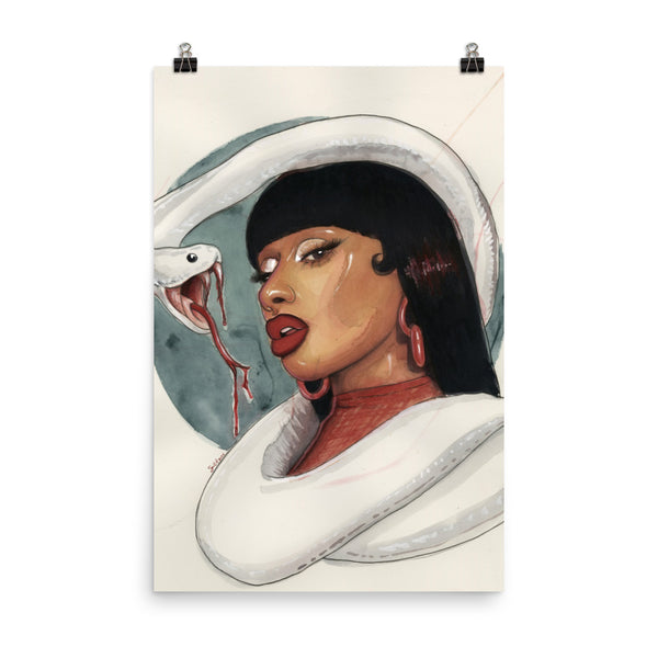 HISS - Gicleé Art Prints
